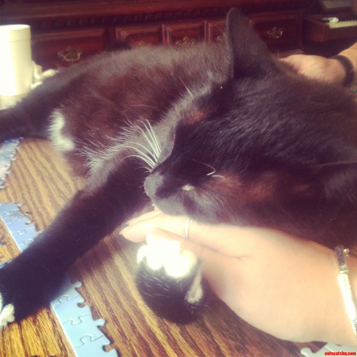 She Won T Sleep Without Holding My Hand.