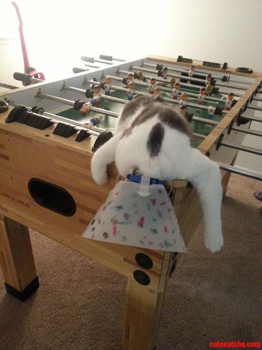 With This Cone... I Can T Even Foosball