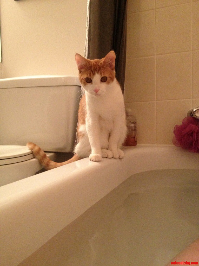 Cant Even Take a Bath Alone Anymore.