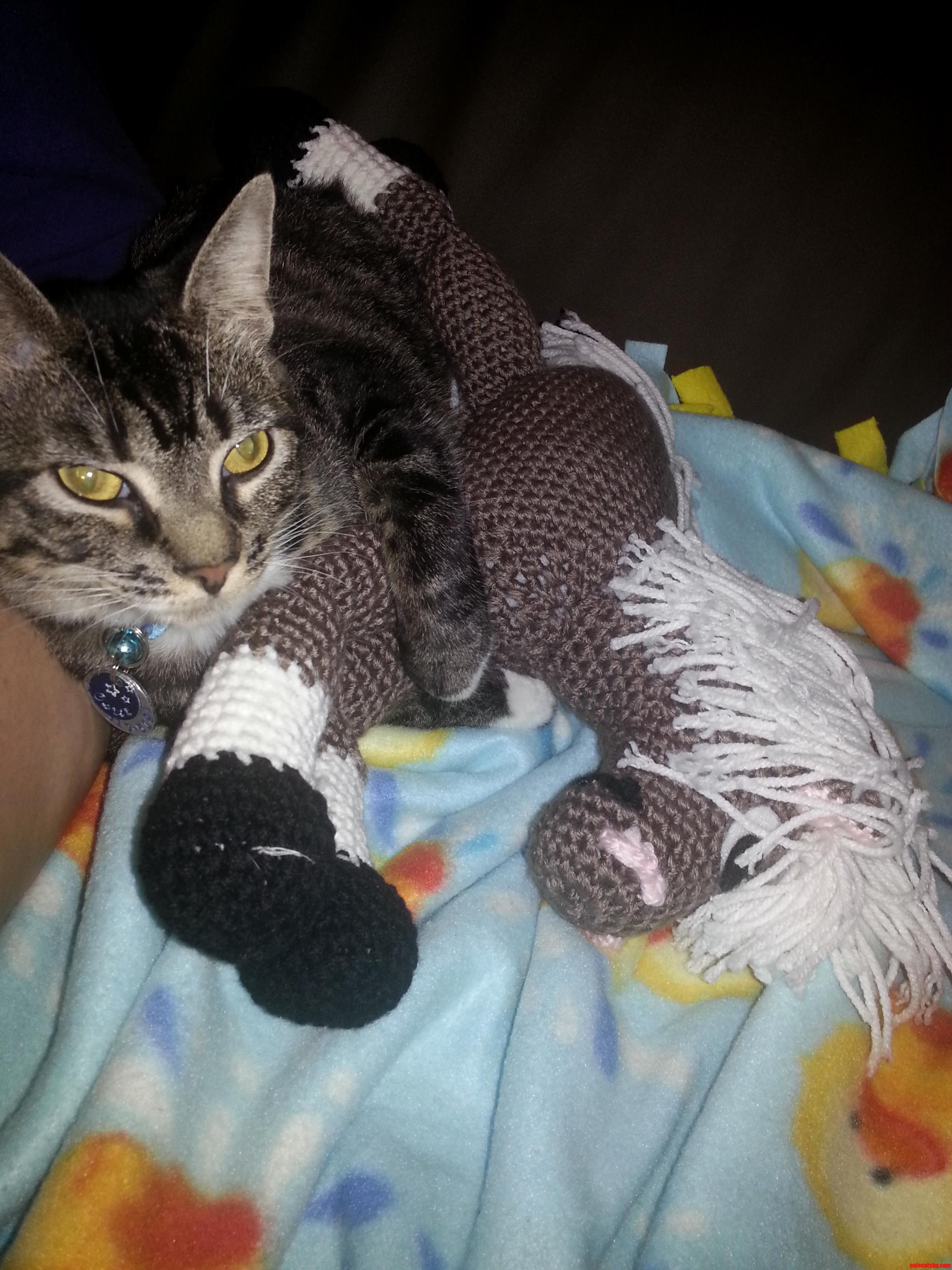 I Got a Stuffed Toy... I Mean... Oswin Got a New Toy
