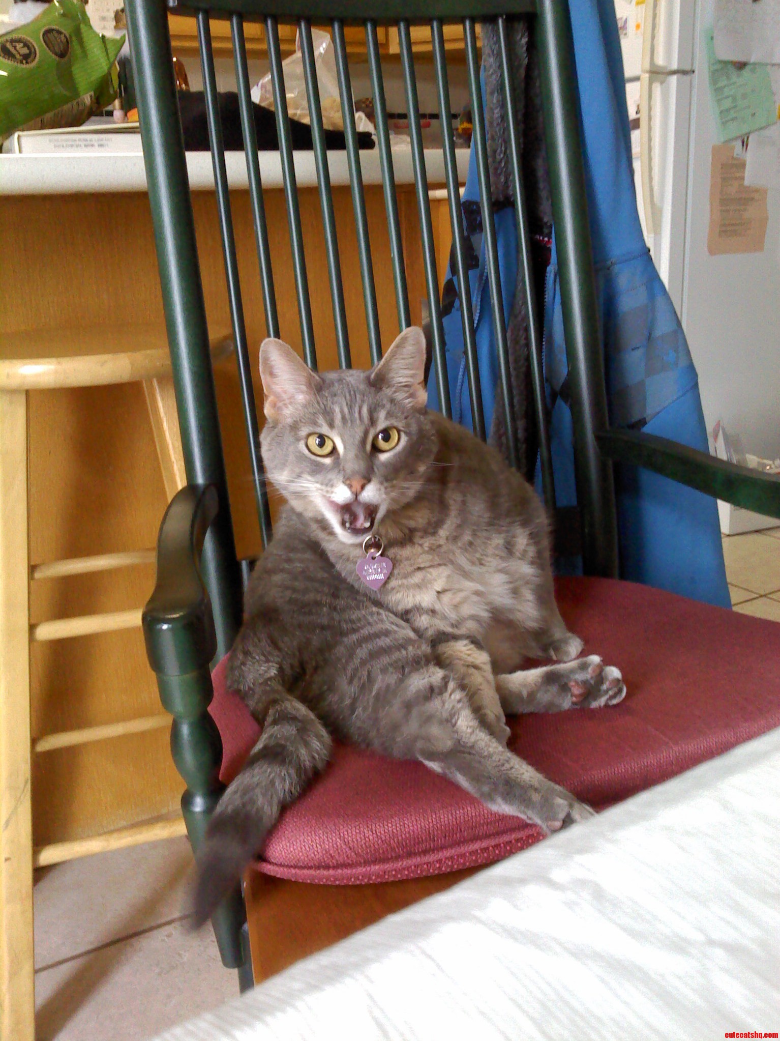 Caught Her Just at the Right Moment