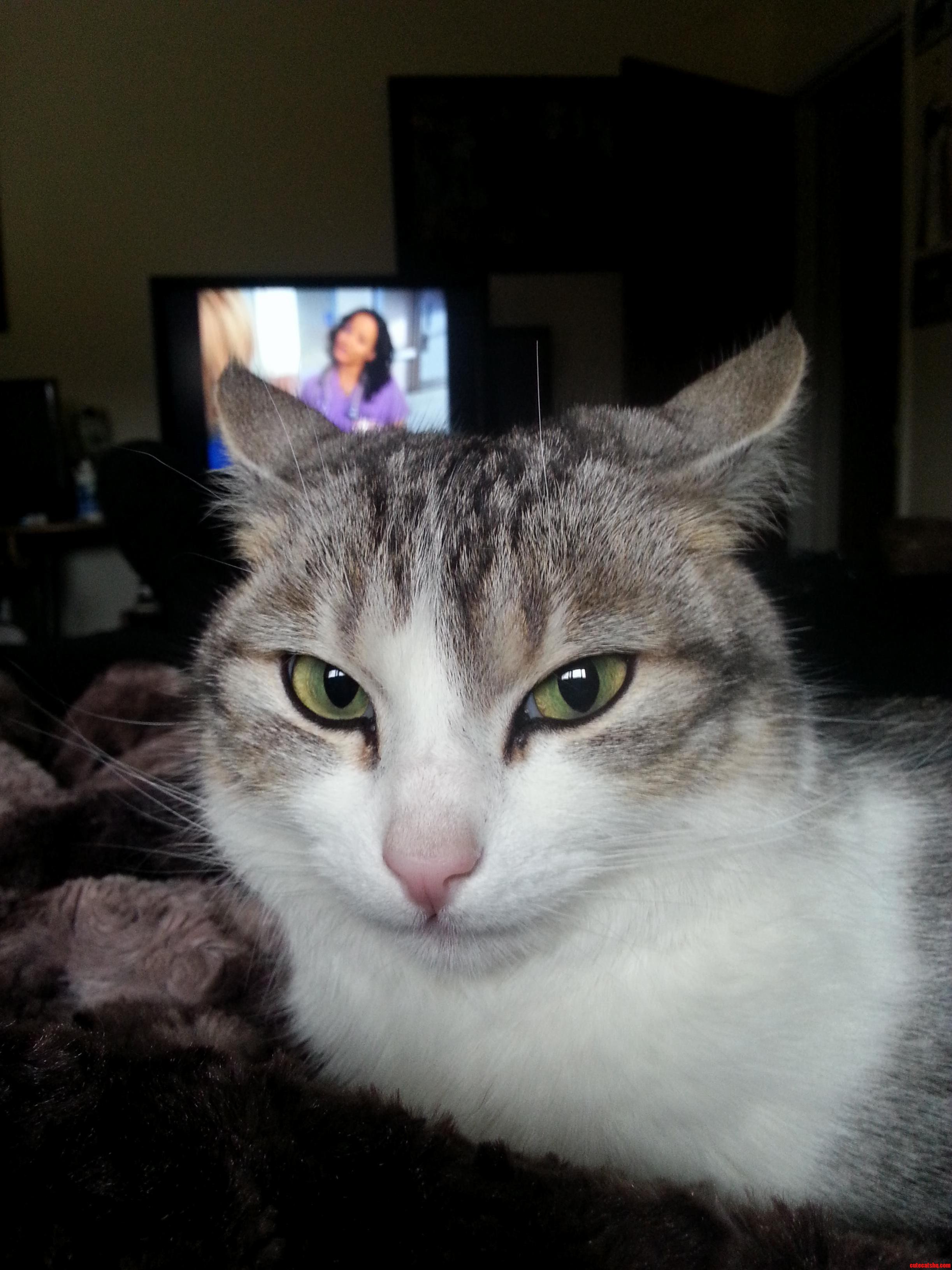 My Grumpy Girl This Morning