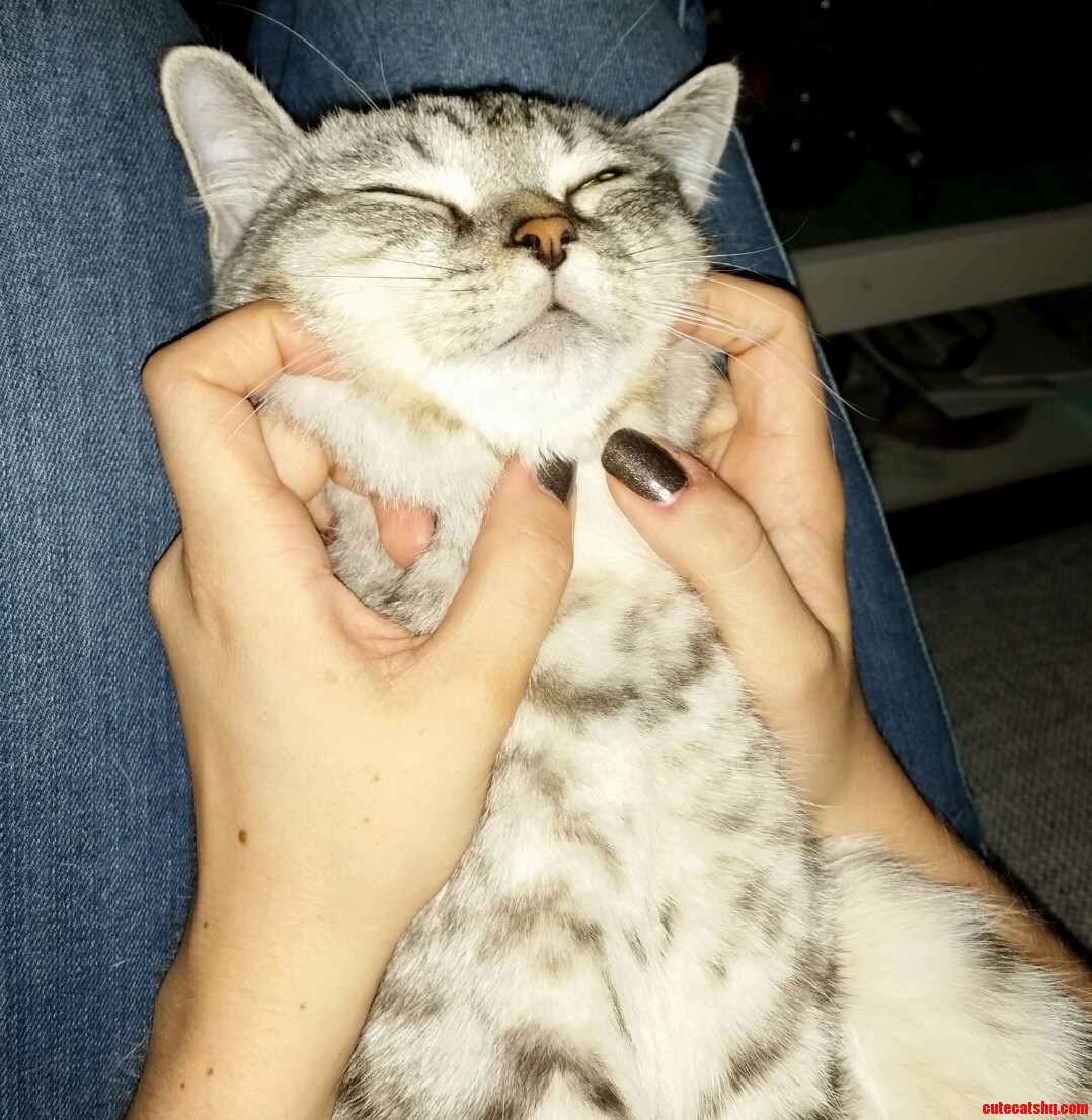 Enjoying the Massage.