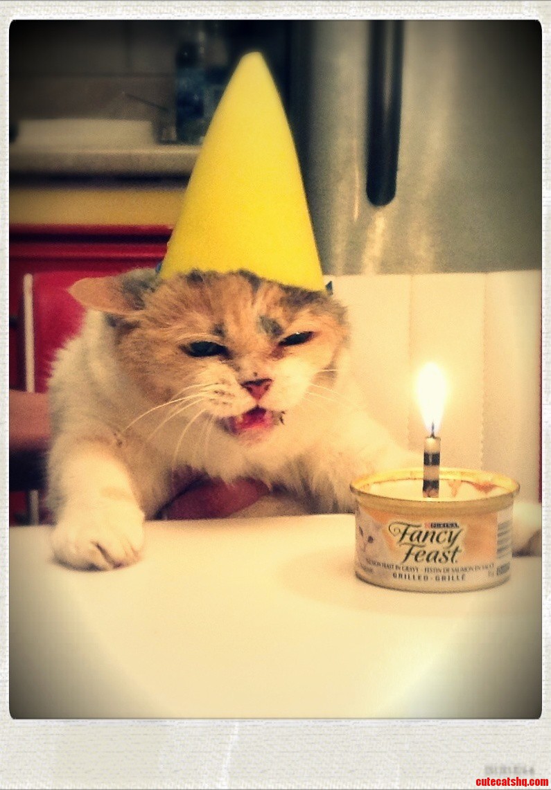 My 18 Year Old Today.