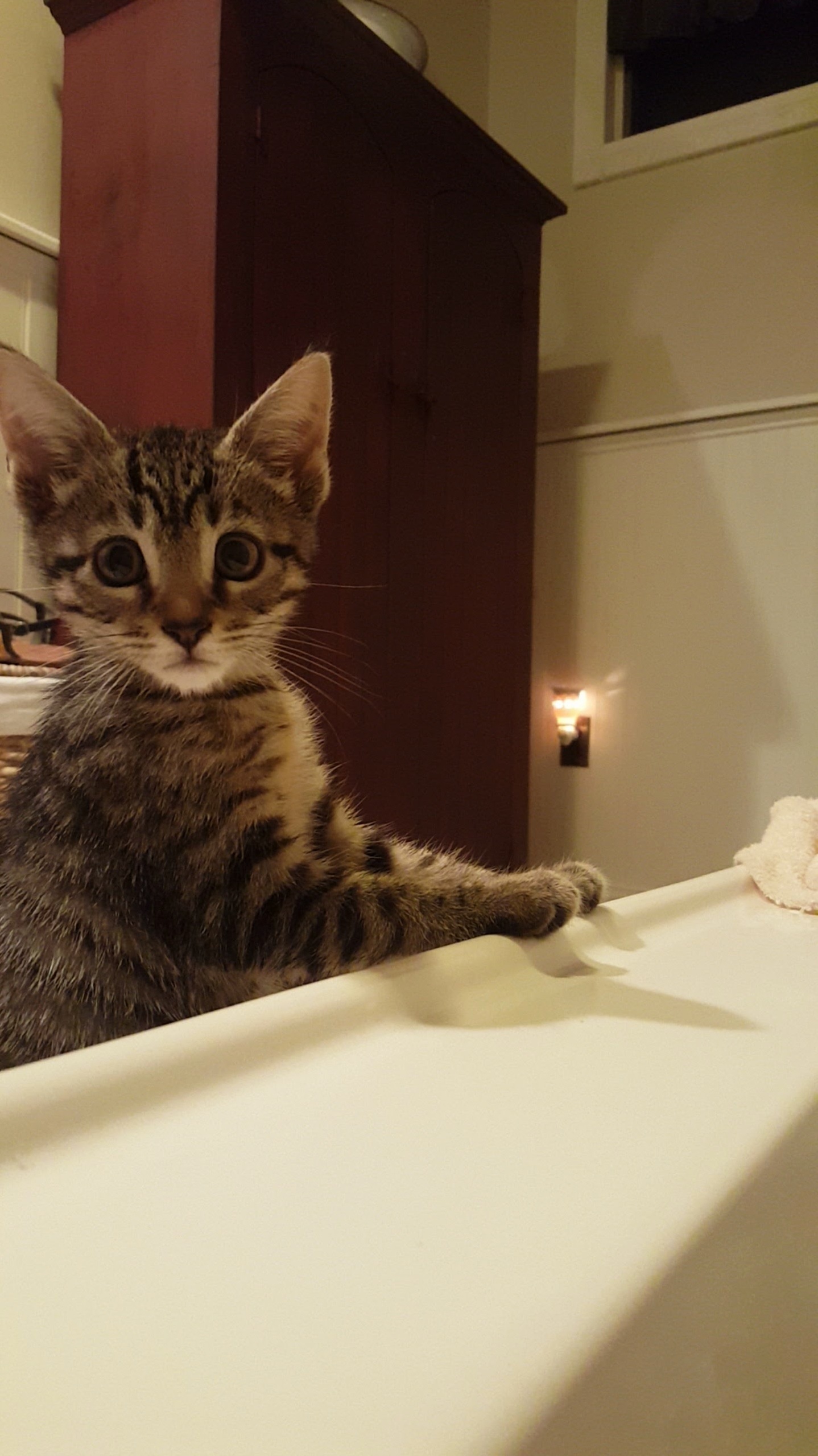Mom, Why Are You in .... Water !
