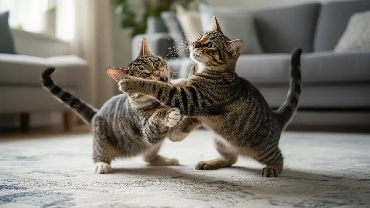 Are My Cats Playing or Fighting? 6 Ways to Tell