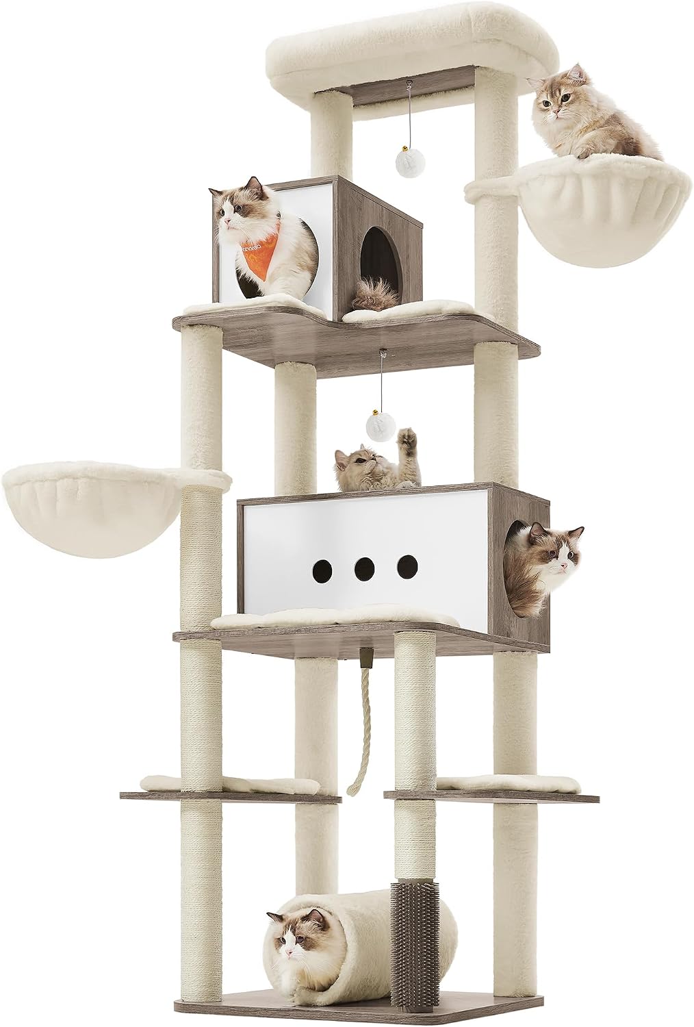 Feandrea 75.6-inch cat tree tower