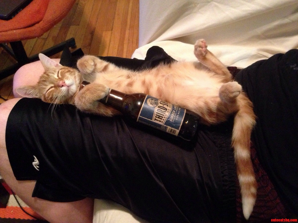 Underage Drinking Is Bad – You Might Pass Out Like This Guy Here.